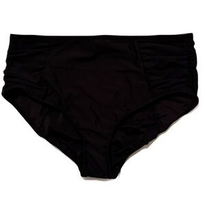 Aqua Green Classic Black Bikini bottom